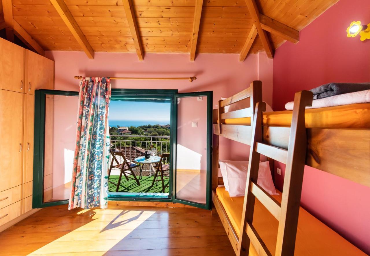 Lefkada Sunset House Villa Kalamitsi  Luaran gambar